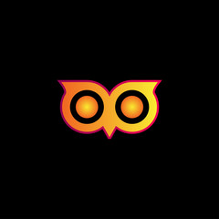 Poster - Creative cute owl logo design