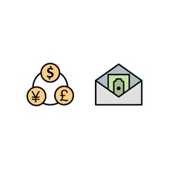 2 Icon Set Of banking For Personal And Commercial Use...