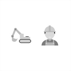 2 construction Icons For Personal And Commercial Use...