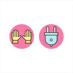 2 construction Icons For Personal And Commercial Use...