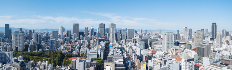 Canvas Print - 大阪の街並み