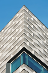 Poster - Exterior of modern architecture. Building abstract background