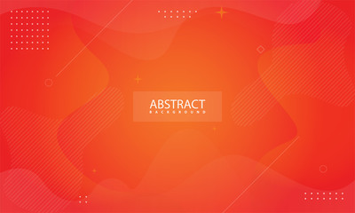 Wall Mural - abstract background with orange color. designed for web, banner, template, cover, etc. suitable for 