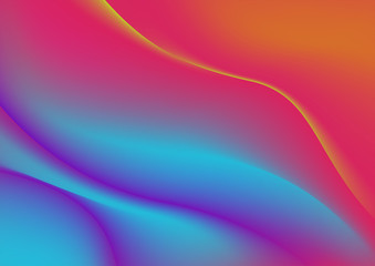 Poster - Abstract Fabric Background in Vector