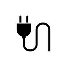 Electric Socket Logo Icon Template