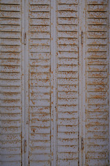 Wall Mural - Old weathered real rusty steel door wallpaper metal background texture