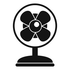 Poster - Clean room fan icon. Simple illustration of clean room fan vector icon for web design isolated on white background