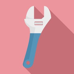 Poster - Wrench equipment icon. Flat illustration of wrench equipment vector icon for web design