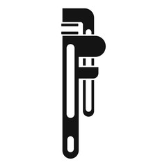Poster - Service wrench icon. Simple illustration of service wrench vector icon for web design isolated on white background