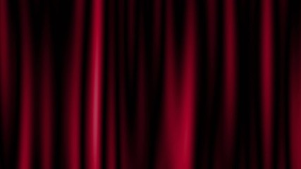 Wall Mural - red abstract curtain background animation