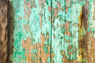 Wall Mural - weathered wood planks