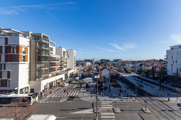 Canvas Print - Quartier de la Gare à Villeurbanne