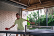 © Leandro - a young men playing table tennis