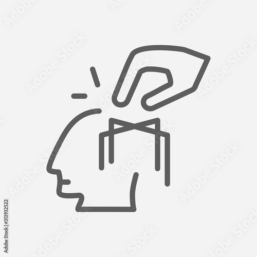 Manipulation Of Man Icon Line Symbol Isolated Vector Illustration Of Icon Sign Concept For Your Web Site Mobile App Logo Ui Design Adobe Stock でこのストックベクターを購入して 類似のベクターをさらに検索 Adobe Stock