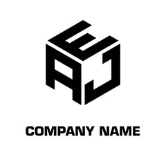 logo initial letter font alphabet for a company and industrial