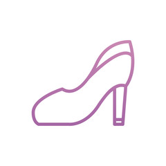 Wall Mural - Isolated heel icon vector design