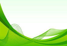 Vector Abstract Green Background. To See The Other Vector Wavy Background Illustrations , Please Check Abstract Wavy Backgrounds Collection.