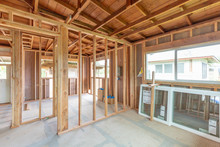 Interior Construction Home Remodel Framing Project