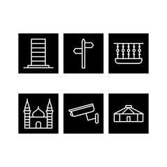 6 real estate Icons For Personal And Commercial Use...