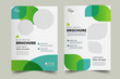 © CWDesign - Vector eco flyer, poster, brochure, magazine cover template. Modern green leaf, environment design