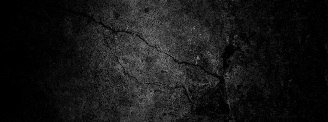 old wall texture cement dark black gray background abstract grey color design are light with white g