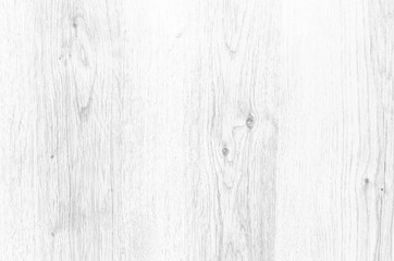 Wall Mural - White wood plank texture for background.