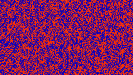 Poster - seamless texture, abstract three-dimensional composition of bright neon spots of a gradient color, 3D render