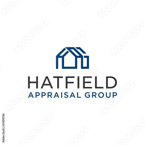 Cuadros en Lienzo HAG, initial home design logo inspiration