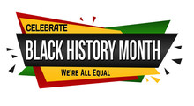Black History Month Banner Design