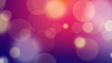 Purple Bokeh Lights Abstract Background.