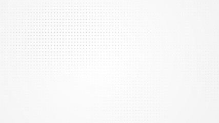 Poster - dot white gray pattern gradient light texture background. abstract technology big data digital backg