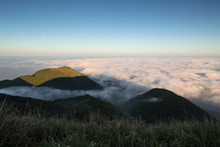Sea Of Clouds Above Yangmingshan National Park