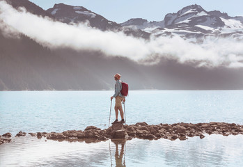 Canvas Print - Garibaldi lake