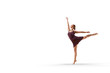 © Sergey Nivens - Young dancer performing . Mixed media