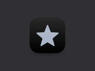 Wall Mural - Star -  App Icon