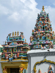 Wall Mural - temple detail at Penang