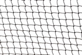 Fototapeta  - Tennis net isolated on white background with clipping path