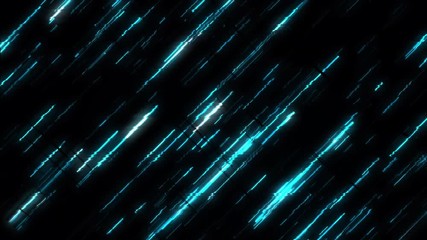 Poster - computer generated glitch. 3d rendering video error, pixel multi-colored zigzags noise