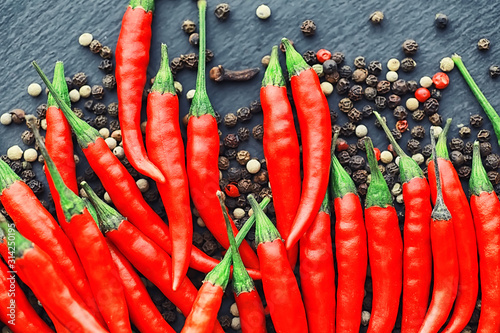 hot-red-pepper-chilean-pepper-on-a-black