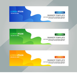 Wall Mural - Creative Abstract Web banner design background or header Templates