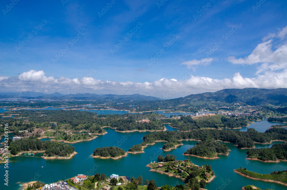Embalse El PeñolGuatape en Antioquia, Colombia Stock Photo Adobe Stock
