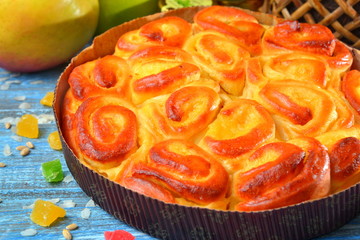 homemade fruit and berry or apple pie for christmas, thanksgiving and all kinds of holidays.