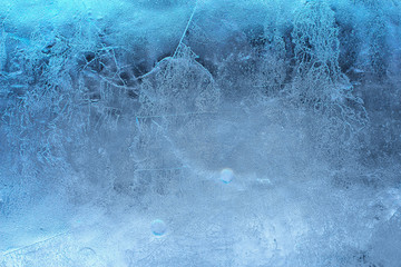 natural clear ice background texture