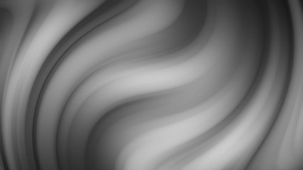 Poster - Digital waves in grey color. Loop video animation.