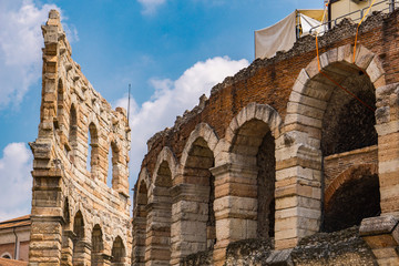 Wall Mural - Ancient Verona Arena in Italy