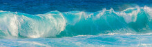 Big Wave At The Pacific Ocean On Oahu, Hawaii