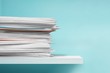 © BillionPhotos.com - Stack of a paper document and postal envelope