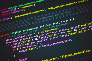 coding background for cover image