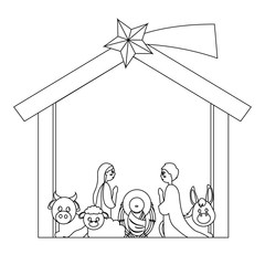 Beatiful manger image