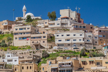 Wall Mural - Houses on a slope in Salt town, Jordan